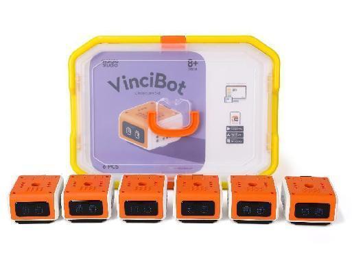 MatataStudio VinciBot Computer Science, Robotics and Artificial Intelligence Classroom Kit for Grades 6–8